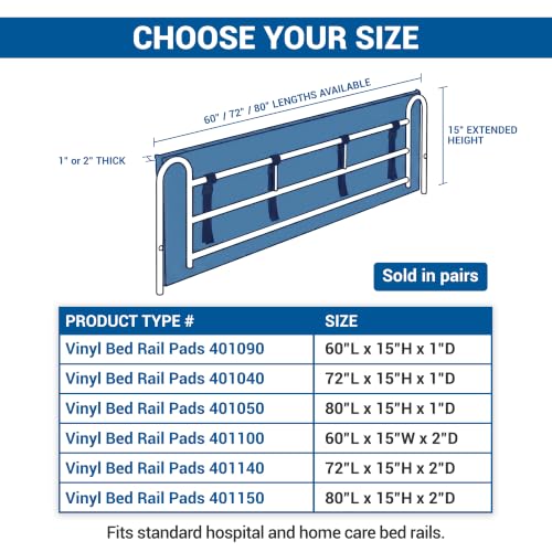 Vinyl Bed Rail Pads
