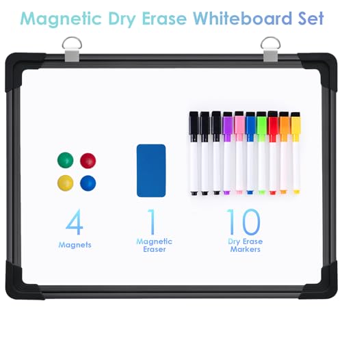 Small Dry Erase Board for Wall with Calendar