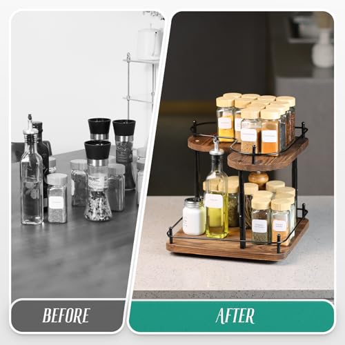 Wooden Spice Rack