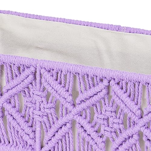 Macrame Storage Baskets Set of 2