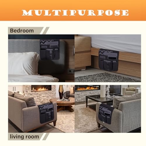 Remote Control Holder Armchair Caddy for Recliner Couch