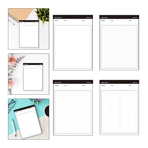 Meeting Note Notebook Planner Sticky Notes Meeting Business Work Planning Daily Planner Tear Off