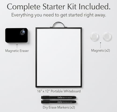 Magnetic Dry Erase Board Collection 12x16