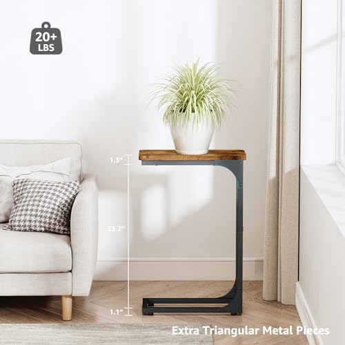 Living Room Table Sets Narrow C Shaped Side Table Set of 2