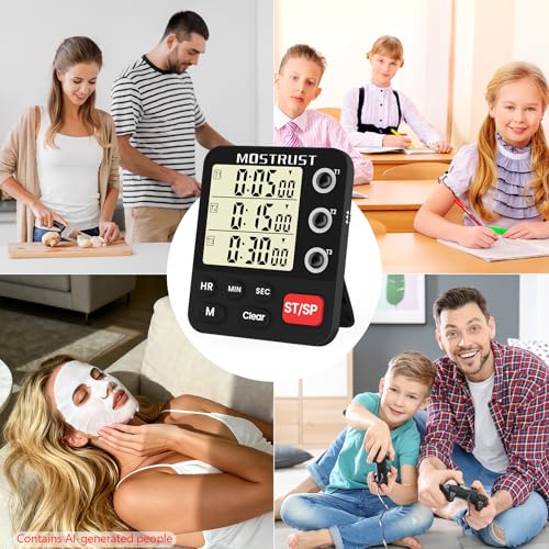 Digital Dual Kitchen Timer