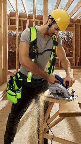 Tool Belt Suspenders Construction Bag Suspenders Padded Work Belt Hi Vis Suspenders for Carpenter