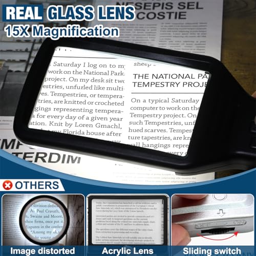 Magnifying Glass with Light