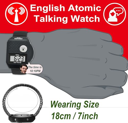 English Atomic Talking Watch