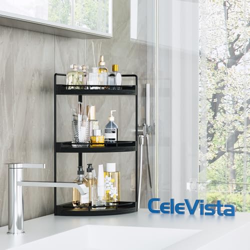 Corner Bathroom Counter Organizer