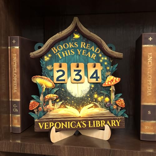 Personalized Books Read This Year Counter