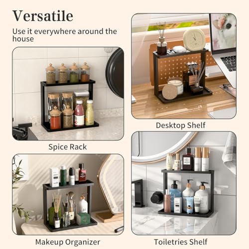 Bamboo Bathroom Counter Organizer