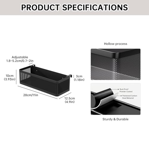 Bedside Caddy Shelf for Bunk Bed & Dorm