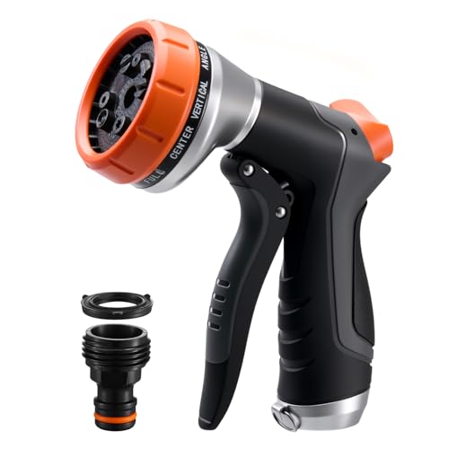 Garden Hose Nozzle High Pressure Leak Proof Spray Water Hose Nozzle Sprayer