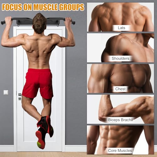 Heavy Duty Wall Mounted Doorway Pull Up Bar