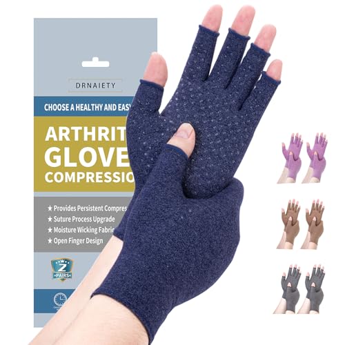 2 Pair Arthritis Compression Gloves for Hand Arthritis