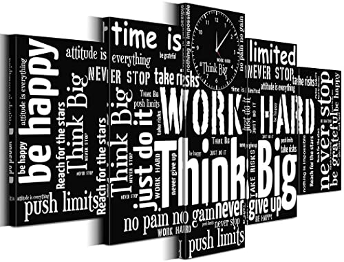 Inspirational Wall Art Prints Black