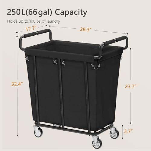 Laundry Sorter with Wheels
