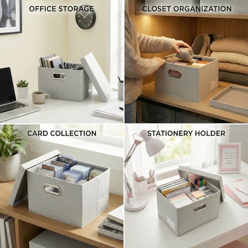 Storage Bins with Lids [3