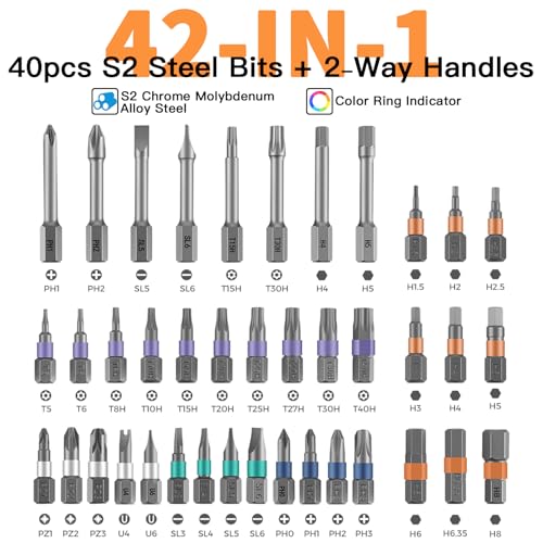 42 in 1 Magnetic Screwdriver Set
