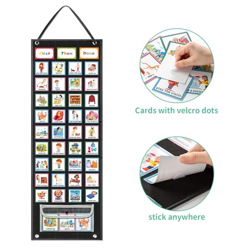 Daily Schedule Pocket Chart with Cards