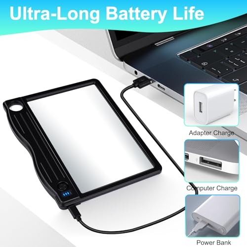Rechargeable 6X 30X Magnifying Glass with Light