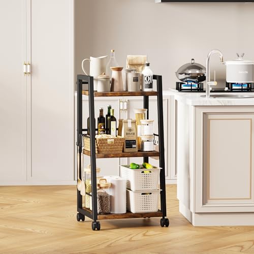 Kitchen Storage Cart with Wheels