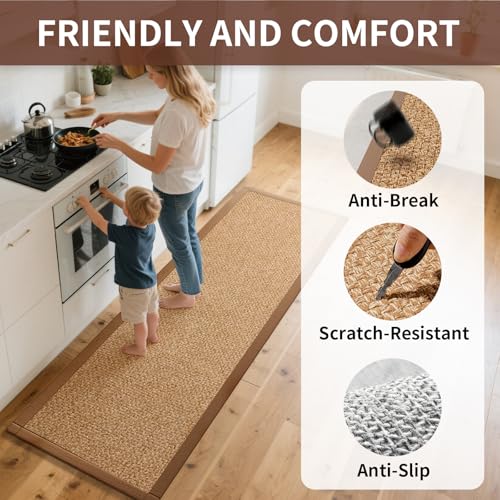 Kitchen Rugs Kitchen Mats for Floor Non Slip Washable