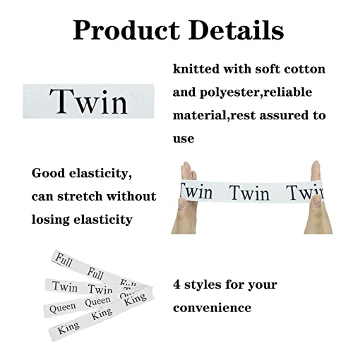 4 Pieces Bed Sheet Organizer Bands