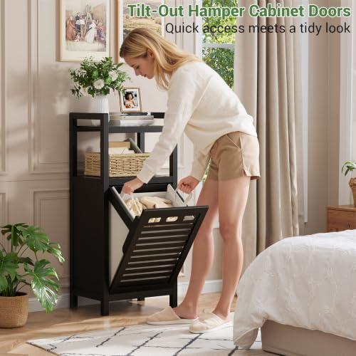 Tilt Out Laundry Hamper