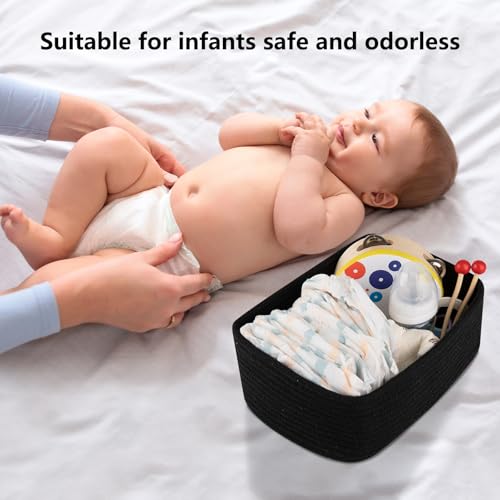 4 Pack Small Storage Shelf Baskets for Organizing