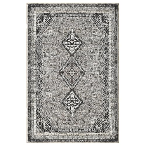 Machine Washable Area Rug with Non