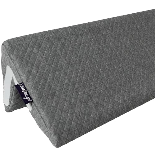 Bed Wedge Pillow for Headboard Gap Up to 7"