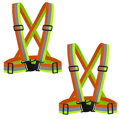 10 Pack Hi Vis Safety Vests