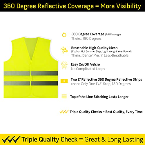 Safety Vests Bulk Pack