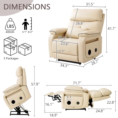 8176 Power Lift Recliner Chair