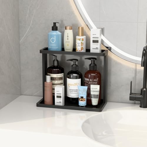 Bamboo Bathroom Counter Organizer