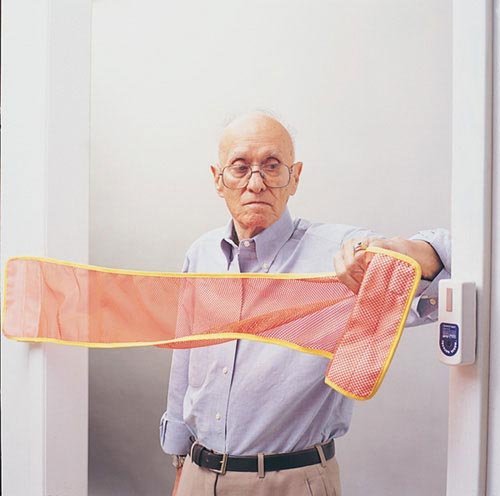 Stop Strip with Alerts and Hook & Loop Mounts for Doorway Exits