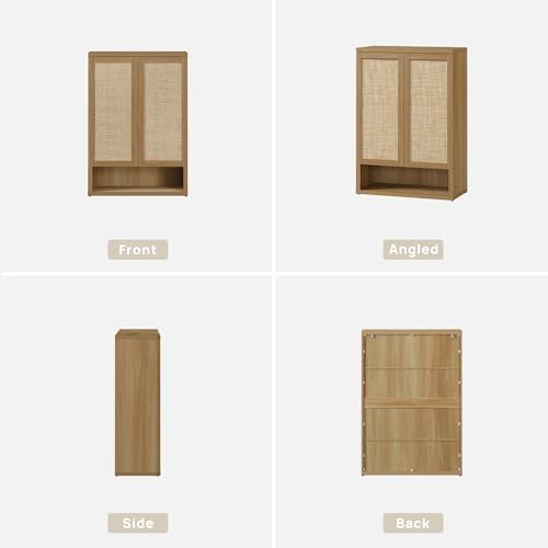 Rattan Shoe Storage Cabinet