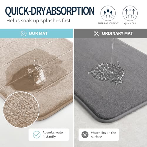 Memory Foam Bath Mat Rug