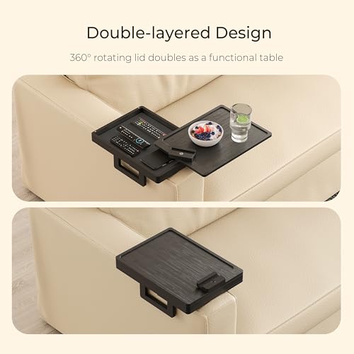 Sofa Arm Table for Wide Armrest