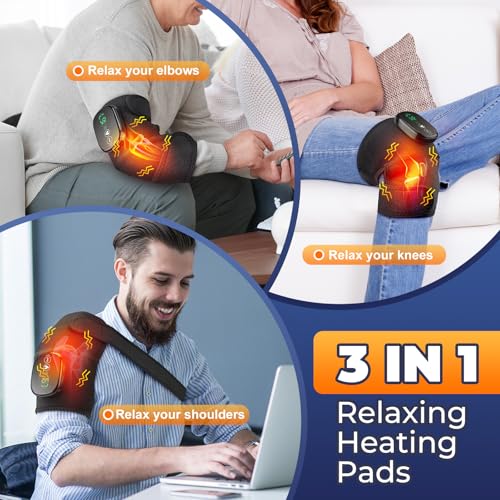 Heated Knee Massager for Knee Pain Relief