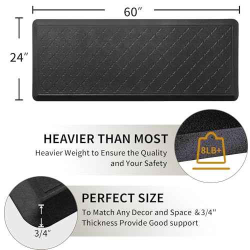 Extra Support Anti Fatigue Comfort Mat for Standing Desks