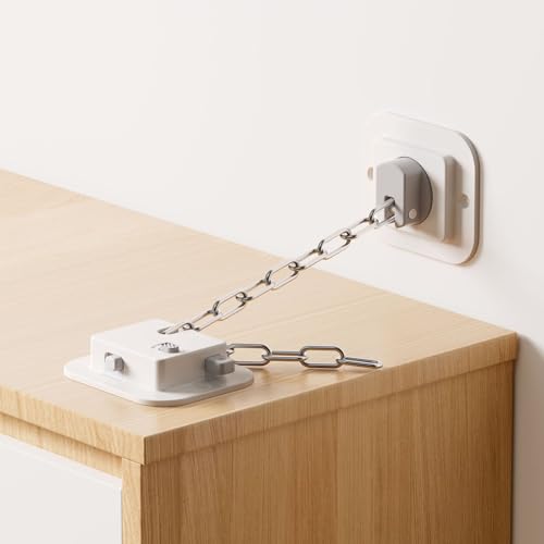Anti Tip No Drill Furniture Anchor with 3M Adhesive