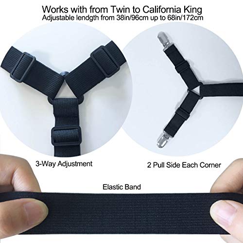 Bed Sheet Fastener Straps