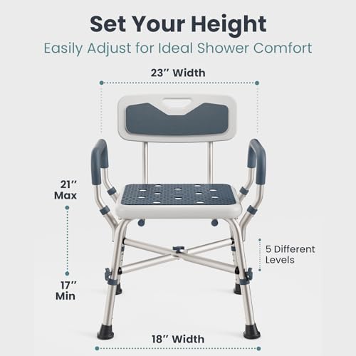 Shower Chair for Elderly and Disabled