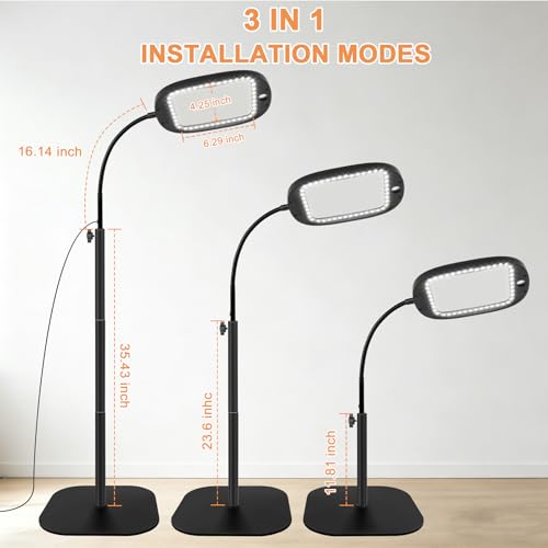 Floor Magnifying Glass withLight and Stand