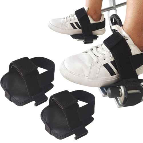 Wheelchair Restraint Shoes Prevent The Foot from Falling Off The Footrest Adjustable & Easy to Wear