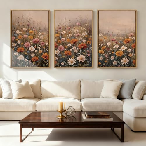Framed Canvas Prints Wall Art Set