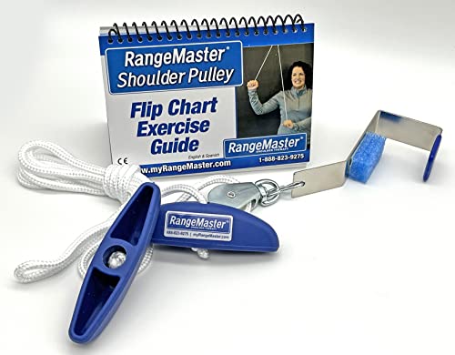 Molded Rubber Handle Shoulder Pulley │ Physical Therapy Tool │ Aids in Recovery and Rehabilitation │ Increases Mobility