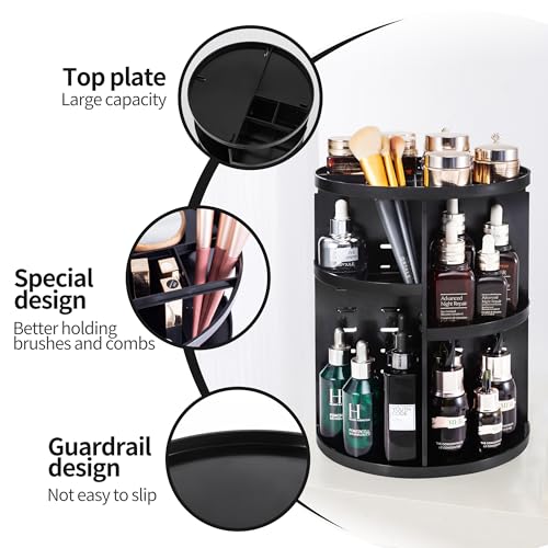 360 Rotating Makeup Organizer